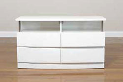 Amelia White TV Unit Home Furniture