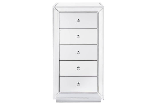 Aubrey 5 Drawer Mirror Chest