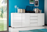 Canberra 3 door 4 drawer Sideboard