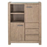 Carter Highboard : Brushed Mocha