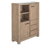 Carter Highboard : Brushed Mocha