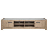 Carter 2200 Entertainment Unit : Brushed Mocha